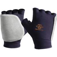 Palm and Side Impact Glove Liner-Right, X-Small, Grain Leather Palm, Slip-On Cuff NRZ Safety Inc.