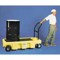 Chariots Poly-Spillcart ATC, 66,5" lo x 29" la x 46,9" h, Cap. de d&eacute;versement 57 gal. US NRZ Safety Inc.