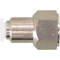 Raccord femelle droit filet&eacute; Topfit, 1/2" dia., Polym&egrave;re NRZ Safety Inc.