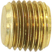 Pipe Plug (Counter Sunk Hex Head), 3/8" Dia., Brass NRZ Safety Inc.