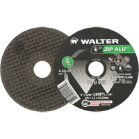 Zip Alu Cut-Off Wheel, 5" x 3/64", 7/8" Arbor, Type 1, Aluminum Oxide, 12200 RPM NRZ Safety Inc.