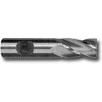 Weldon Shank End Mill, 7/16" Dia., 4 Flutes, High Speed Steel NRZ Safety Inc.