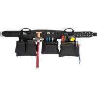 Professional Carpenter's Tool Belt, Polyester, Black NRZ Safety Inc.