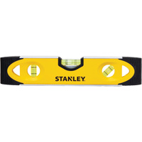 Shock-Resistant Torpedo Level, 9" L, Aluminum, 3 Vials, Magnetic NRZ Safety Inc.