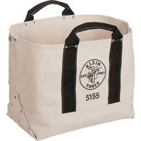 Sac &agrave; outils robuste de 17", Toile, 1 pochettes, Beige/Noir NRZ Safety Inc.