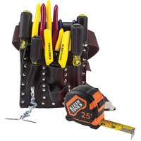 Electricians Tool Set, Leather, White NRZ Safety Inc.