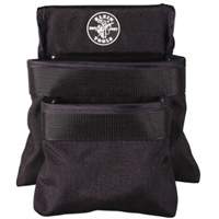 Pochette utilitaire &agrave; 2 poches s&eacute;rie PowerLine, 1000 Denier Cordura&reg;, Noir NRZ Safety Inc.