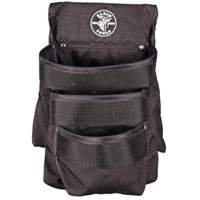 Pochette utilitaire &agrave; 3 poches s&eacute;rie PowerLine, 1000 Denier Cordura&reg;, Noir NRZ Safety Inc.