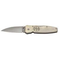 Lightweight Knife with Drop Point Blade, 2-1/4" Blade, Stainless Steel Blade, Aluminum Handle NRZ Safety Inc.
