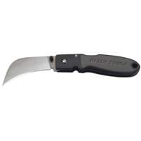 Lockback Knife with Hawkbill Blade, 2-5/8" Blade, Stainless Steel Blade, Nylon Resin Handle NRZ Safety Inc.