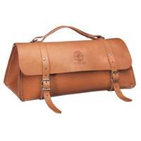 20" Deluxe Leather Bag, Leather, 1 Pockets, Brown NRZ Safety Inc.