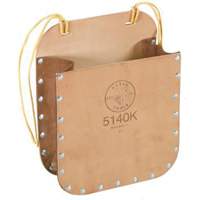 Tool Bag with Strap, Leather, 1 Pockets, Brown NRZ Safety Inc.