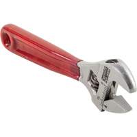 Adjustable Wrench, 4-1/2" L, 1/2" Max Width, Chrome/Polished NRZ Safety Inc.