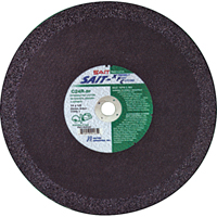 Meule &agrave; tronçonner haute vitesse pour le b&eacute;ton C24R, 12" x 1/8", Arbre de 1", Type 1, Oxyde d'aluminium, 6300 Tr/min NRZ Safety Inc.