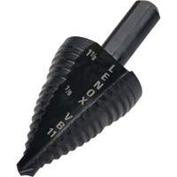 #11 Step Drill Bit, 7/8" - 1-1/8" , 1/4" Increments, High Speed Steel NRZ Safety Inc.