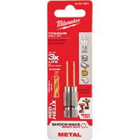 Shockwave Drill Bit, 1/16", Titanium, 5/8" Flute, 135° Point NRZ Safety Inc.