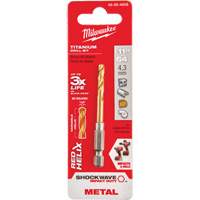 Shockwave Drill Bit, 11/64", Titanium, 1-3/32" Flute, 135° Point NRZ Safety Inc.