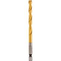 Shockwave Drill Bit, 1/4", Titanium, 2-15/32" Flute, 135° Point NRZ Safety Inc.