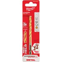 Shockwave Drill Bit, 1/4", Titanium, 2-15/32" Flute, 135° Point NRZ Safety Inc.