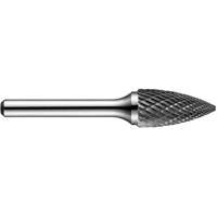 Pointed Tree Rotary Burr, SG-50DC, 1/2" Dia., 1/4" Shank, 1" Depth of Cut NRZ Safety Inc.