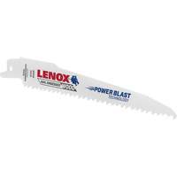 Reciprocating Wood Saw Blade, Bi-Metal, 6 TPI, 6" L x 3/4" W NRZ Safety Inc.