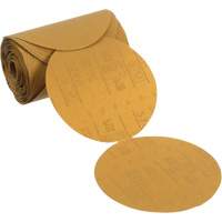 Stikit Gold Paper Sanding Disc Roll, 6" Dia., P120 Grit, Aluminum Oxide NRZ Safety Inc.