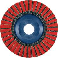 Disque &agrave; lamelles Twin Flap, 4-1/2" x 7/8", Type 27, Grain 40, C&eacute;ramique/Alumine de zirconium NRZ Safety Inc.