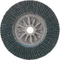 Disque &agrave; lamelles Long Life C-Trim, 4-1/2" x 5/8"-11, Type 27, Grain 40, Alumine de zirconium NRZ Safety Inc.