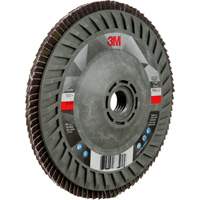 Disque &agrave; lamelles &agrave; changement rapide 769F, 5" x 5/8"-11, Type 27, Grain 120+, C&eacute;ramique NRZ Safety Inc.