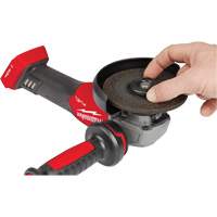 Meuleuse &agrave; frein avec interrupteur &agrave; glissi&egrave;re One-Key M18 Fuel (outil seulement), Roue de 4-1/2" ou 5", 18 V NRZ Safety Inc.