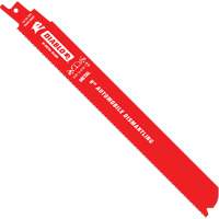 Reciprocating Blade for Auto Dismantling, Bi-Metal, 10-14 TPI, 9" L x 1" W NRZ Safety Inc.