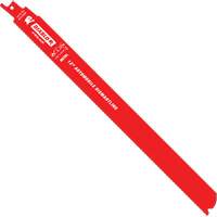 Reciprocating Blade for Auto Dismantling, Bi-Metal, 14-18 TPI, 12" L x 1" W NRZ Safety Inc.