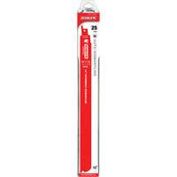 Reciprocating Blade for Auto Dismantling, Bi-Metal, 10-14 TPI, 12" L x 1" W NRZ Safety Inc.