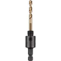 Hole Dozer Hole Saw Small Arbor with Cobalt Pilot Bit, 0" - 1-3/16", 1/4" Shank NRZ Safety Inc.