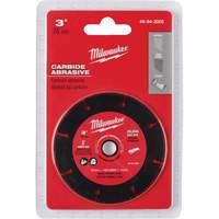 Carbide Abrasive Blade, 3" x 3/8" Arbor, Silicon Carbide, 20000 RPM NRZ Safety Inc.