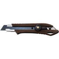 Ratchet Lock Knife, 18 mm, Wood Handle NRZ Safety Inc.