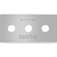 Lame industrielle en acier inoxydable avec extr&eacute;mit&eacute;s carr&eacute;es, Style Simple NRZ Safety Inc.