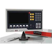 Tour &agrave; m&eacute;tal, dispositif de tournage conique les c&ocirc;nes et affichage num&eacute;rique, 75" lo x 32" la x 53" h NRZ Safety Inc.