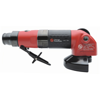 Industrial Angle Grinders, 4" Wheel, 3/8" NPT Inlet, 12000 RPM NRZ Safety Inc.