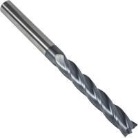 Fraise en bout carr&eacute;e extra longue 30° S237, 1/8" dia., 3" lo, 4 cannelures, 1/8" tige, Carbure NRZ Safety Inc.