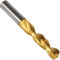 Stub Drill Bit with Parabolic Flutes, #26, High Speed Steel, 1" Flute, 135° Point NRZ Safety Inc.