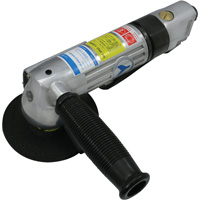 Angle Grinder, 4" Wheel, 1/4" NPT Inlet, 11000 RPM NRZ Safety Inc.