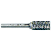 End-Cut Cylindrical Burr, 1/2" Dia., 1/4" Shank, 1" Depth of Cut NRZ Safety Inc.