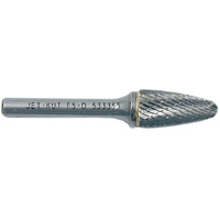 F1-D JET-KUT&reg; Tree Shape Burr with Radius End, 1/4" Dia., 5/8" Depth of Cut NRZ Safety Inc.