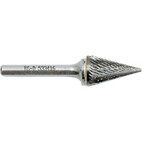 Fraise conique M4-D JET-KUT, 3/8" dia., 1/4" Tige, 5/8" Prof. de la coupe NRZ Safety Inc.