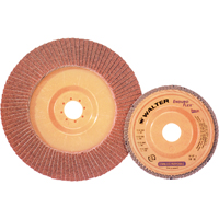 Enduro-Flex Stainless Flap Disc, 4-1/2" x 7/8", Type 27, 40 Grit, Zirconia Alumina NRZ Safety Inc.