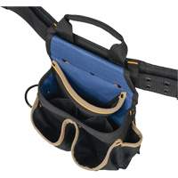 20 Pocket Tool Belt Combo, Polyester, Black NRZ Safety Inc.