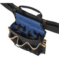 20 Pocket Tool Belt Combo, Polyester, Black NRZ Safety Inc.