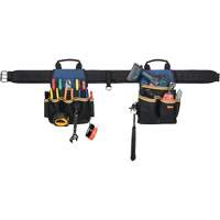 20 Pocket Tool Belt Combo, Polyester, Black NRZ Safety Inc.