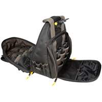 Techgear 53-Pocket Tool Backpack, 16" L x 13-1/4" W, Black, Polyester NRZ Safety Inc.